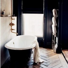 Brooklyn Beauty: Dramatic Bathroom Brooklyn Beauty: Dramatic Bathroom