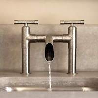 Sonoma Forge Waterbridge Faucet with Waterfall Spout
