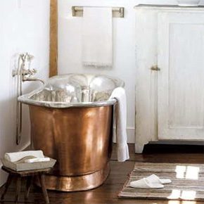Heavy Metal: Copper Soaking Tubs Heavy Metal: Copper Soaking Tubs